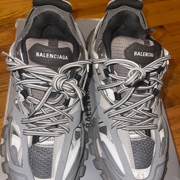 GREY BALENCIAGA TRACK SNEAKERS EU41/US8 - Picture 2 of 5